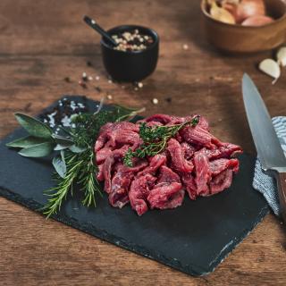 Rinder geschnetzeltes ca. 500g (Weihnachtsbestellung)