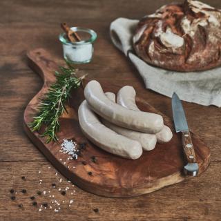 Bratwurst 4 Stk. (400g) MHD 09.08.2025