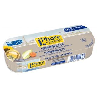 Heringsfilets über Buchenholz geräuchert