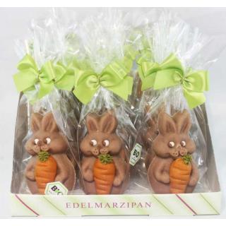 Marzipan Hase mit Möhre in Cliptüte