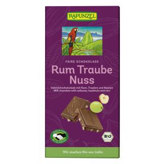 Rum-Trauben-Nuß Schokolade