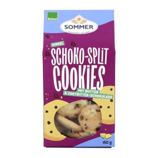 Dinkel Schoko Split Cookies