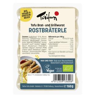 Tofu Rostbräterle (6 Stück)