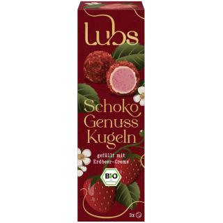 Schoko- Genuss- Kugeln Erdbeer- Creme