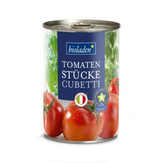 b*Cubetti Tomatenstücke in der Dose