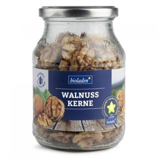b*Walnusskerne Hälften im Mehrwegglas