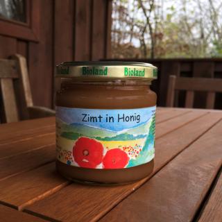 Zimt in Honig