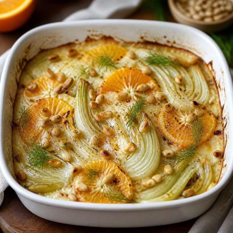 Gebackener Fenchel mit Orange