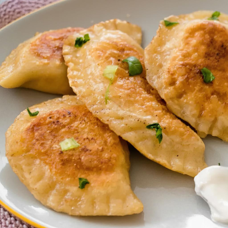 Sauerkraut-Pilz-Piroggen