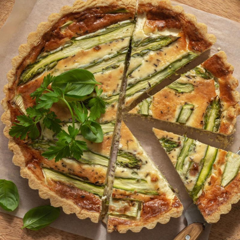 Spargel-Tarte