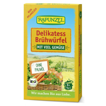 Delikatess Gemüse-Brühwürfel mit viel Gemüse