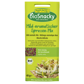 Mild-aromatischer Sprossen-Mix bioSnacky