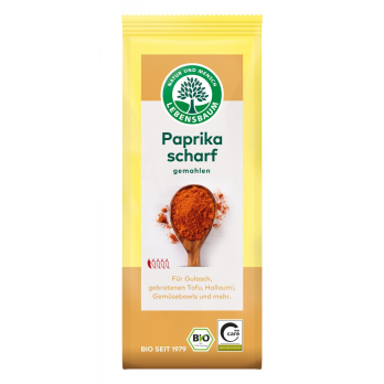 Paprika, scharf in der Tüte