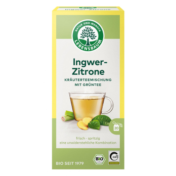 Grüntee Ingwer-Zitrone TB