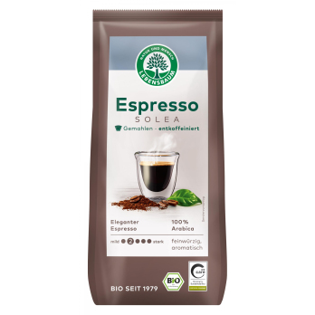 Solea Espresso entkoffeiniert und gemahlen