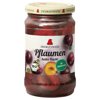 Pflaumen mit Apfeldicksaft
