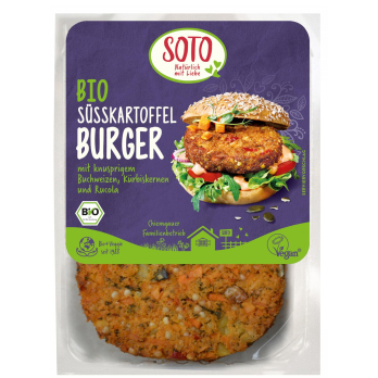 Süßkartoffel- Burger