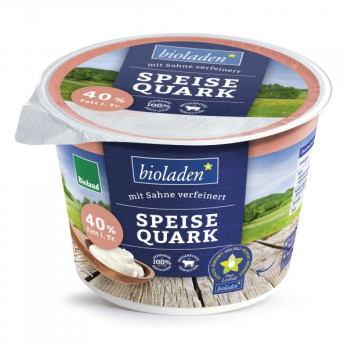 b*Speisequark Vollfettstufe 40%