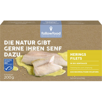 Herings Filets Senfsauce