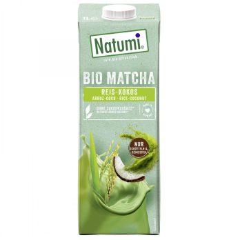 Matcha- Reis- Kokos- Drink
