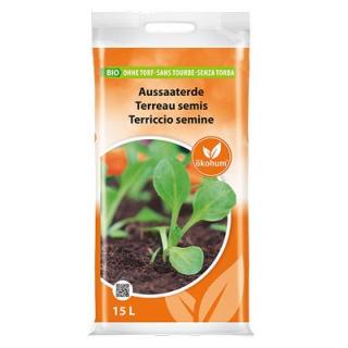Bio-Aussaat Erde 15 Liter torffrei