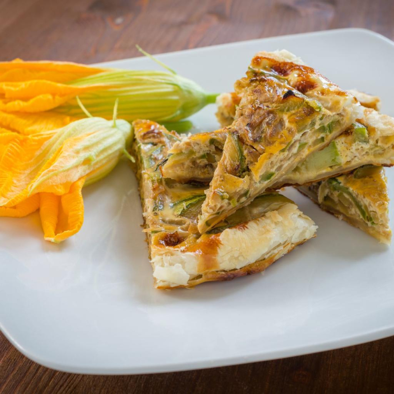 Zucchinikuchen pikant
