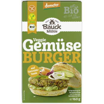 Gemüseburger glutenfrei