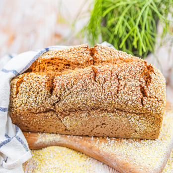 Hirse-Buchweizen Brot