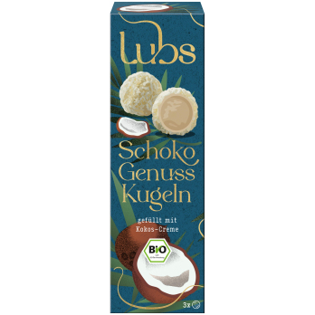 Schoko- Genuss- Kugeln Kokos- Creme