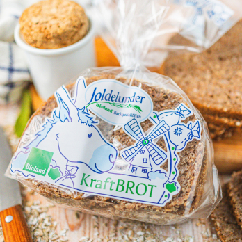 Kraftbrot Paket, geschnitten