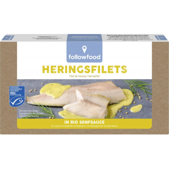 Herings Filets Senfsauce